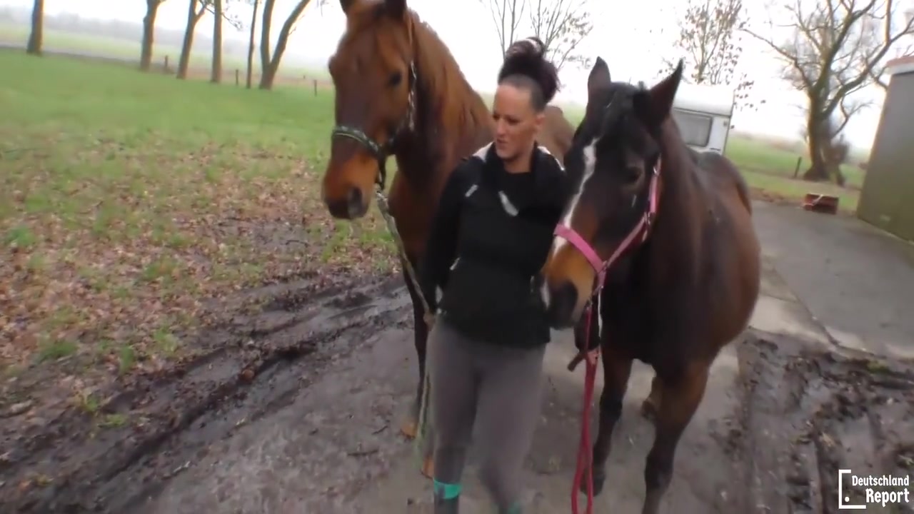Amateur German Redhead Fucked Hard In Stable 11 Min