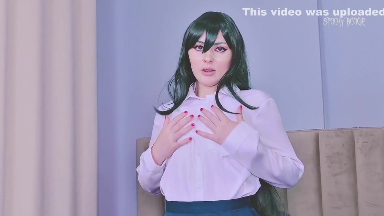 Midoriya Wants To Post Asui Tsuyus Nudes Online, But She Seduces Him And Lets Him Fuck Her Ass
