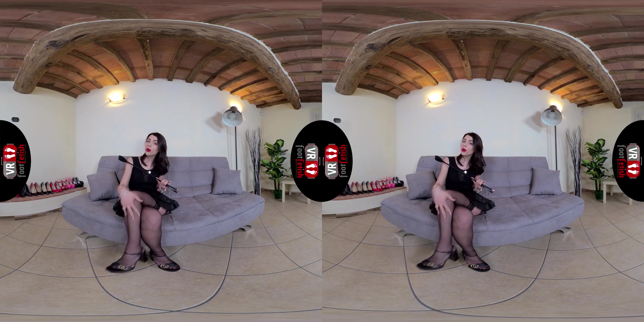 Sensual Petra Seduces You With Her Delicious Feet - Nylon Stocking Foot Fetish