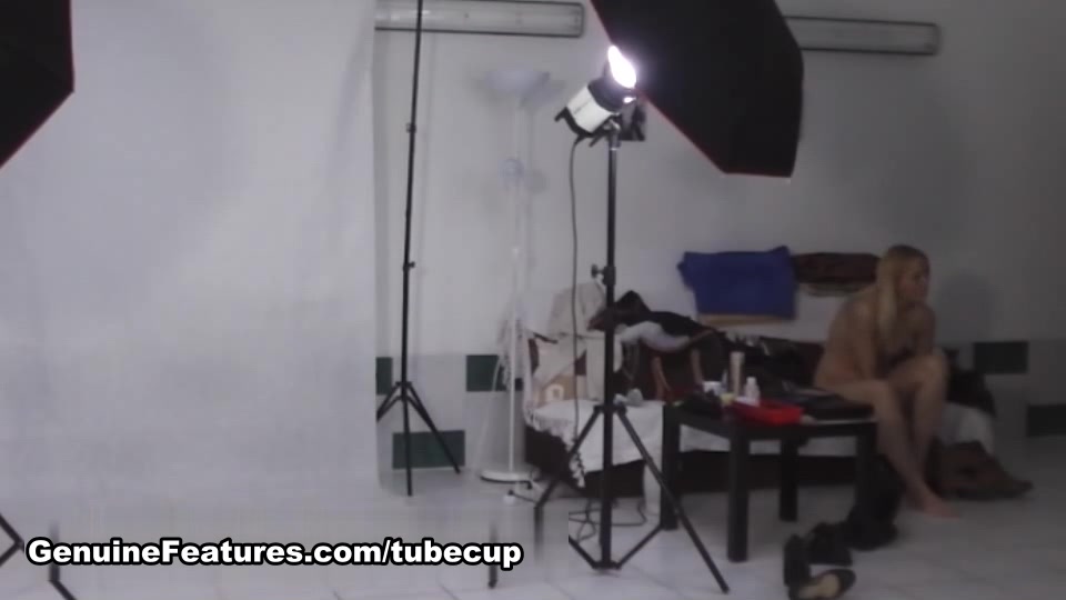 Czech girls having fun in backstage