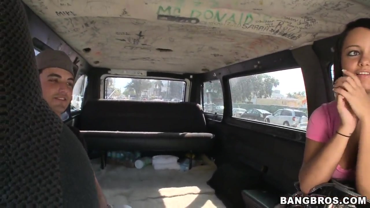 Taylor Pink is being fucked in the bus