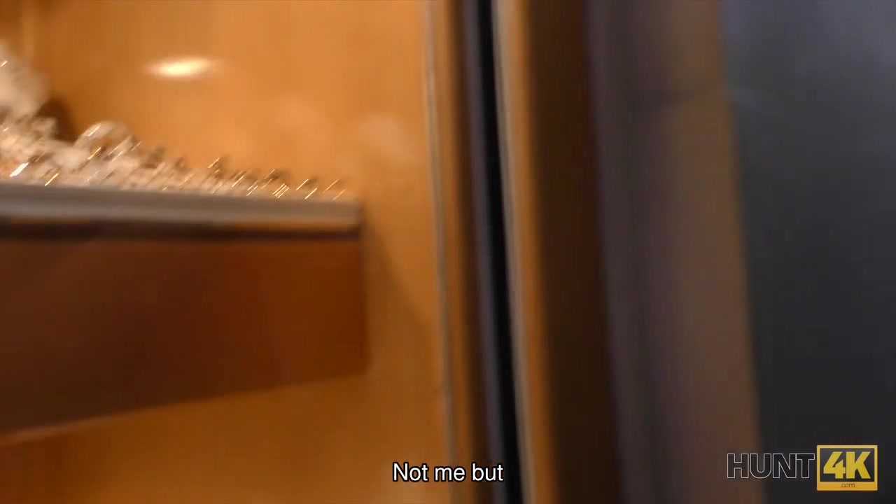 HUNT4K. Pretty brunette fucked by stranger to earn cash for ring