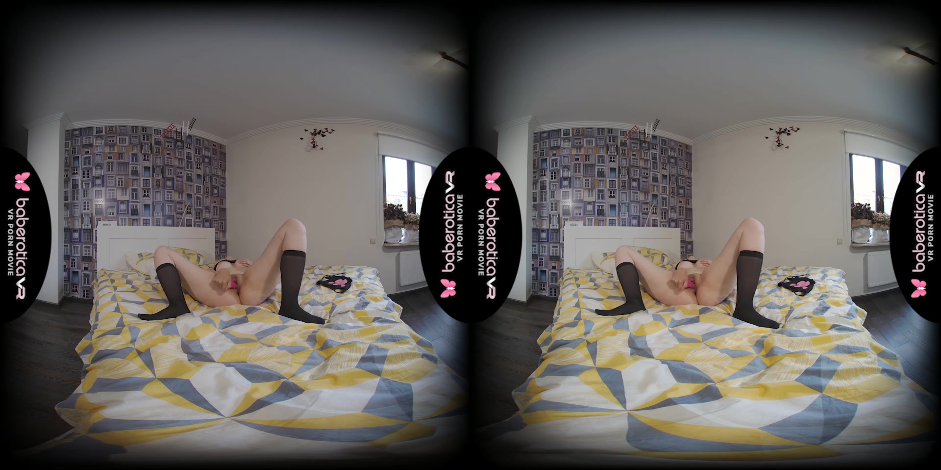 Playful teen 18+ Passionately Masturbates With her New Toy - BaberoticaVR