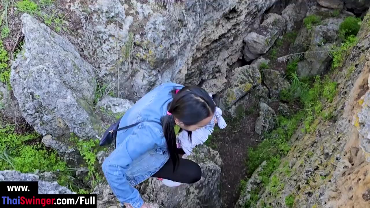 Cave Exploration And Public Sex With Big Boobs Thai Milf Amateur