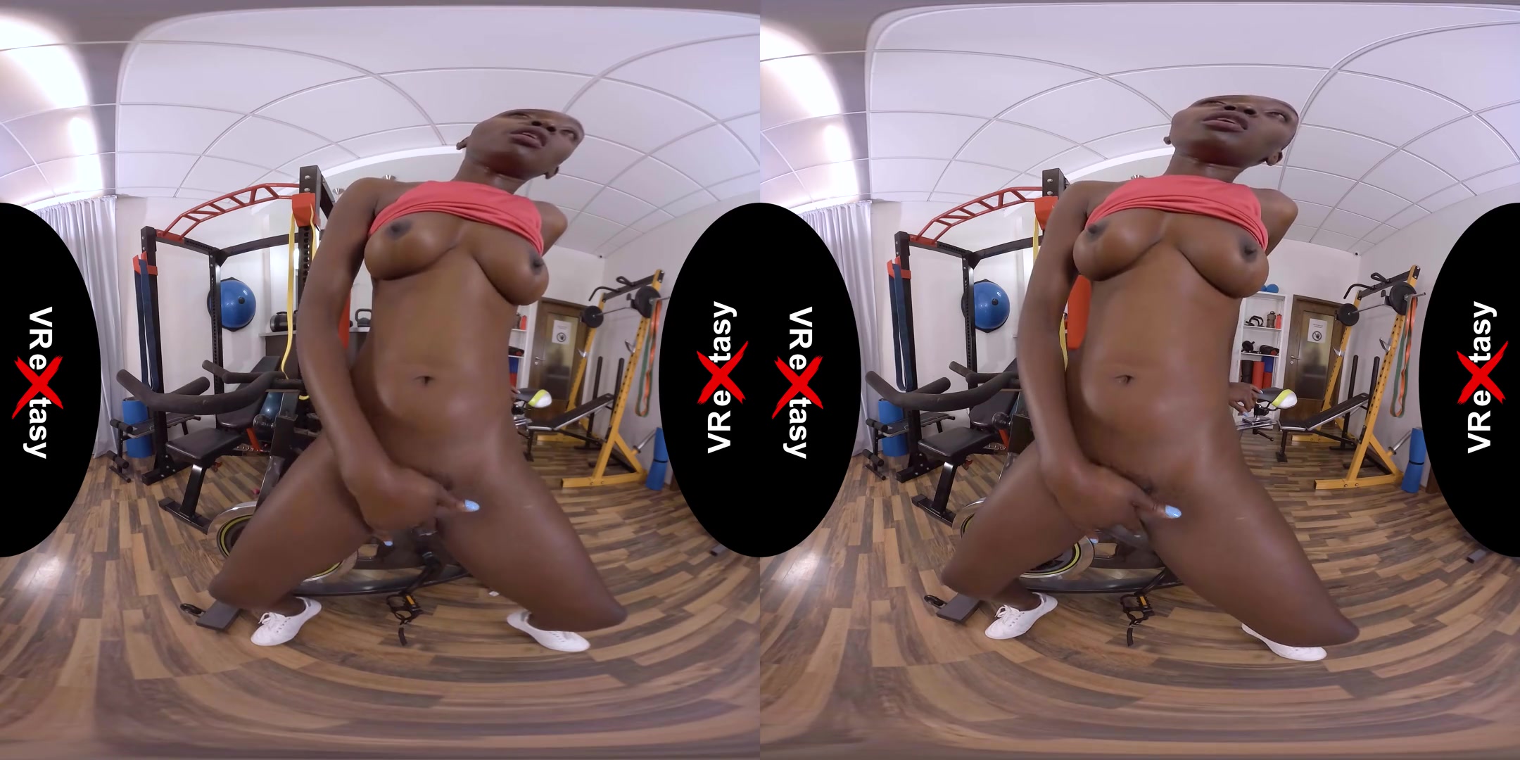 Zawadi - After Fitness; Ebony All Natural Black Babe Solo