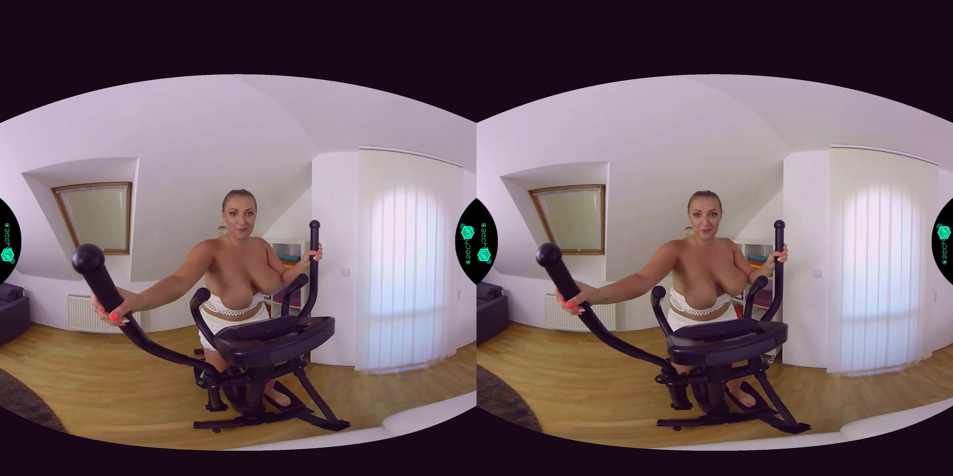 CzechVR 147 Huge Tits Covered in Cum