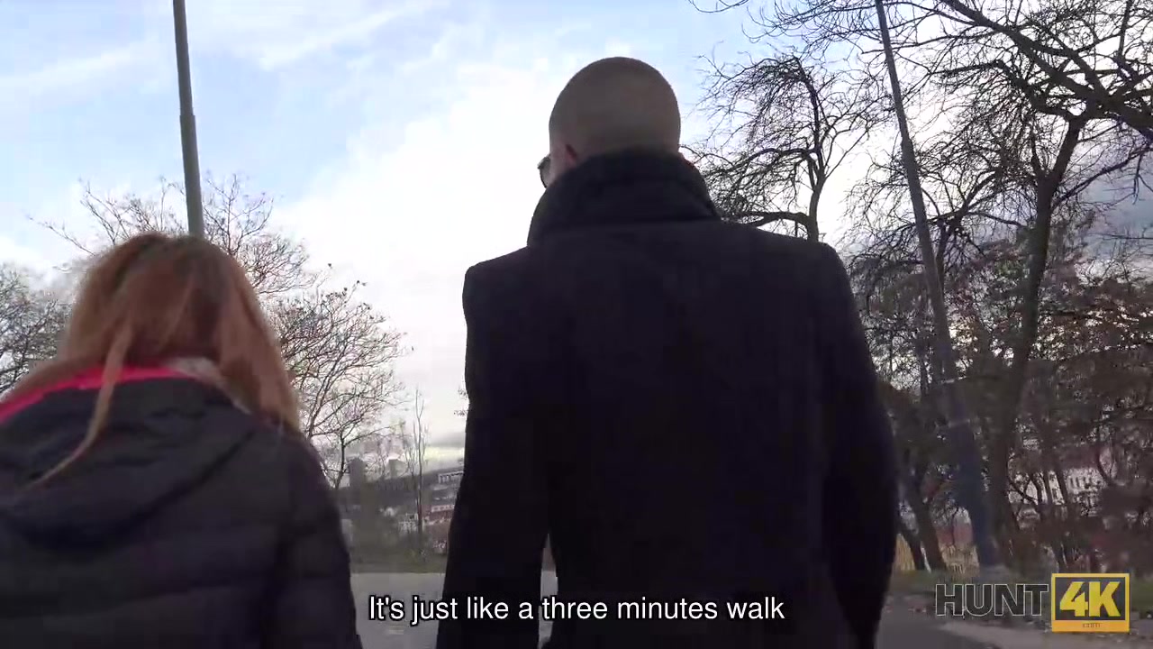 HUNT4K. Angry boy watches slutty GF cheating on him with stranger