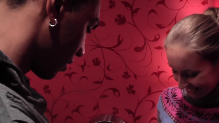 Reality sex video with a pretty redhead