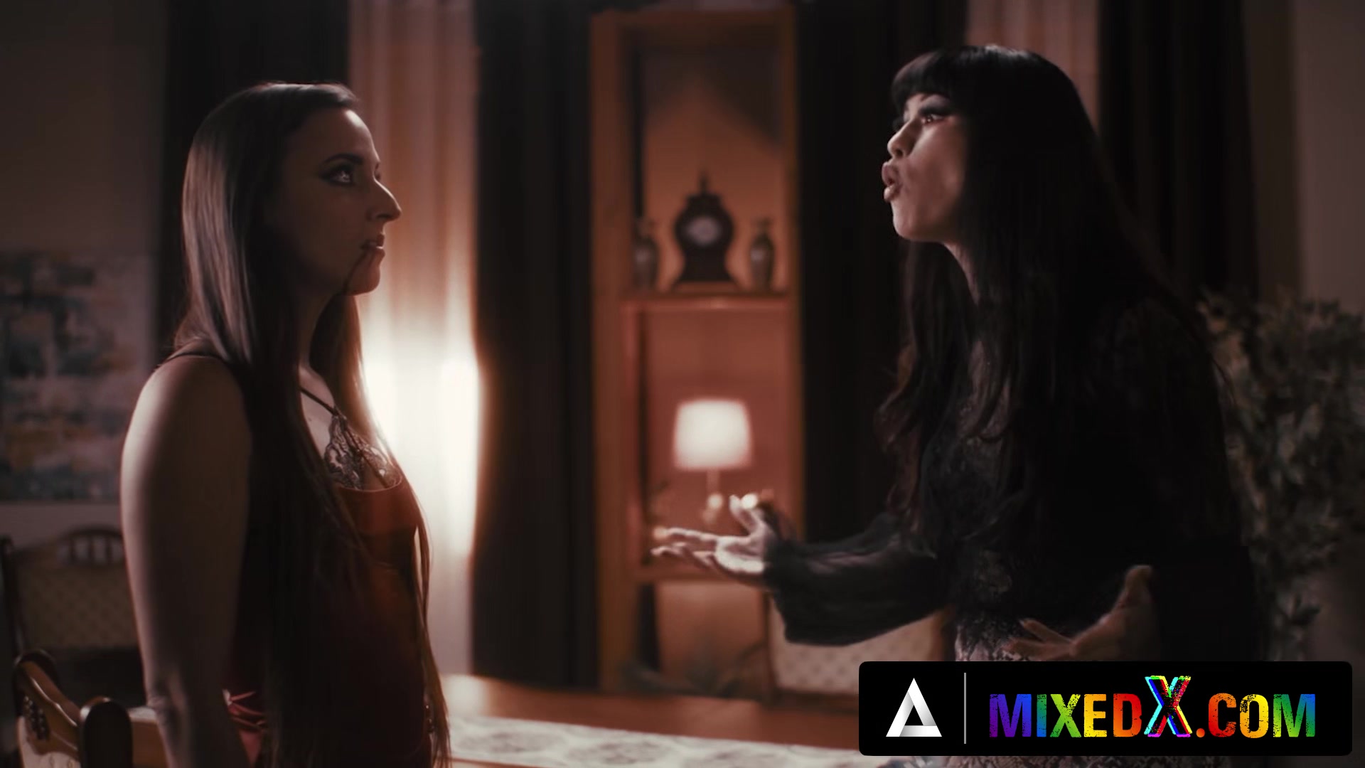 MIXEDX - Hungry Lesbian Vampires Suck Each Other's Juicy Pussy To Survive