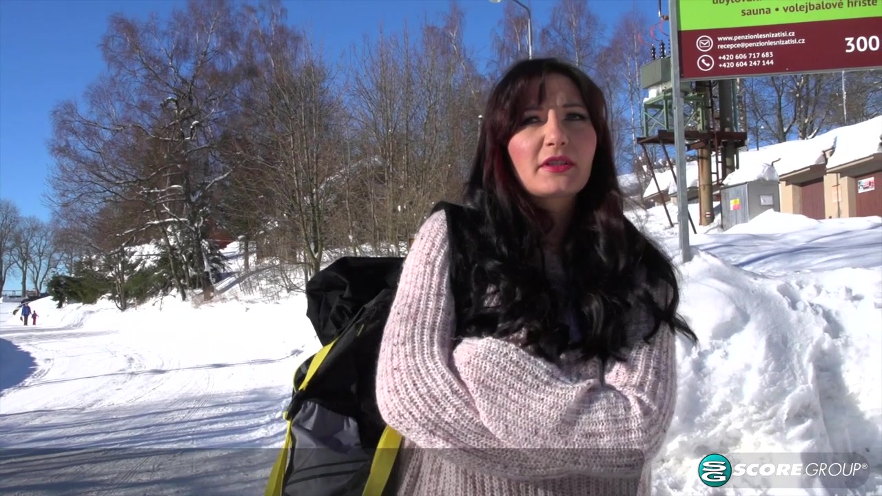 The Busty Hitcher Who Came In From The Cold