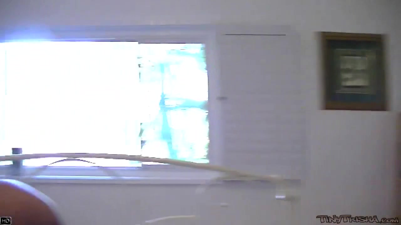 Tiny trisha fucking hard dick in POV