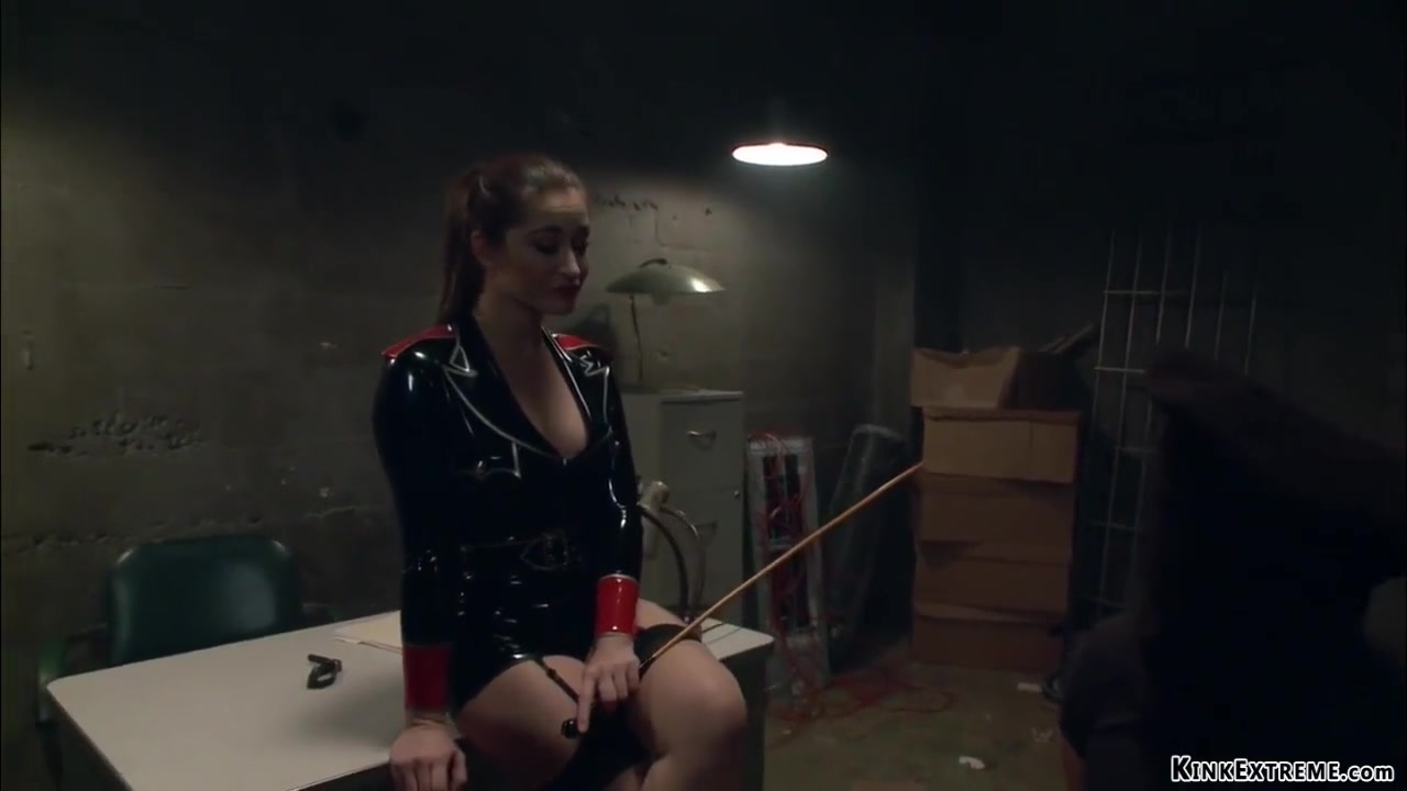 Rebel Fucks Brunette In Strait Jacket