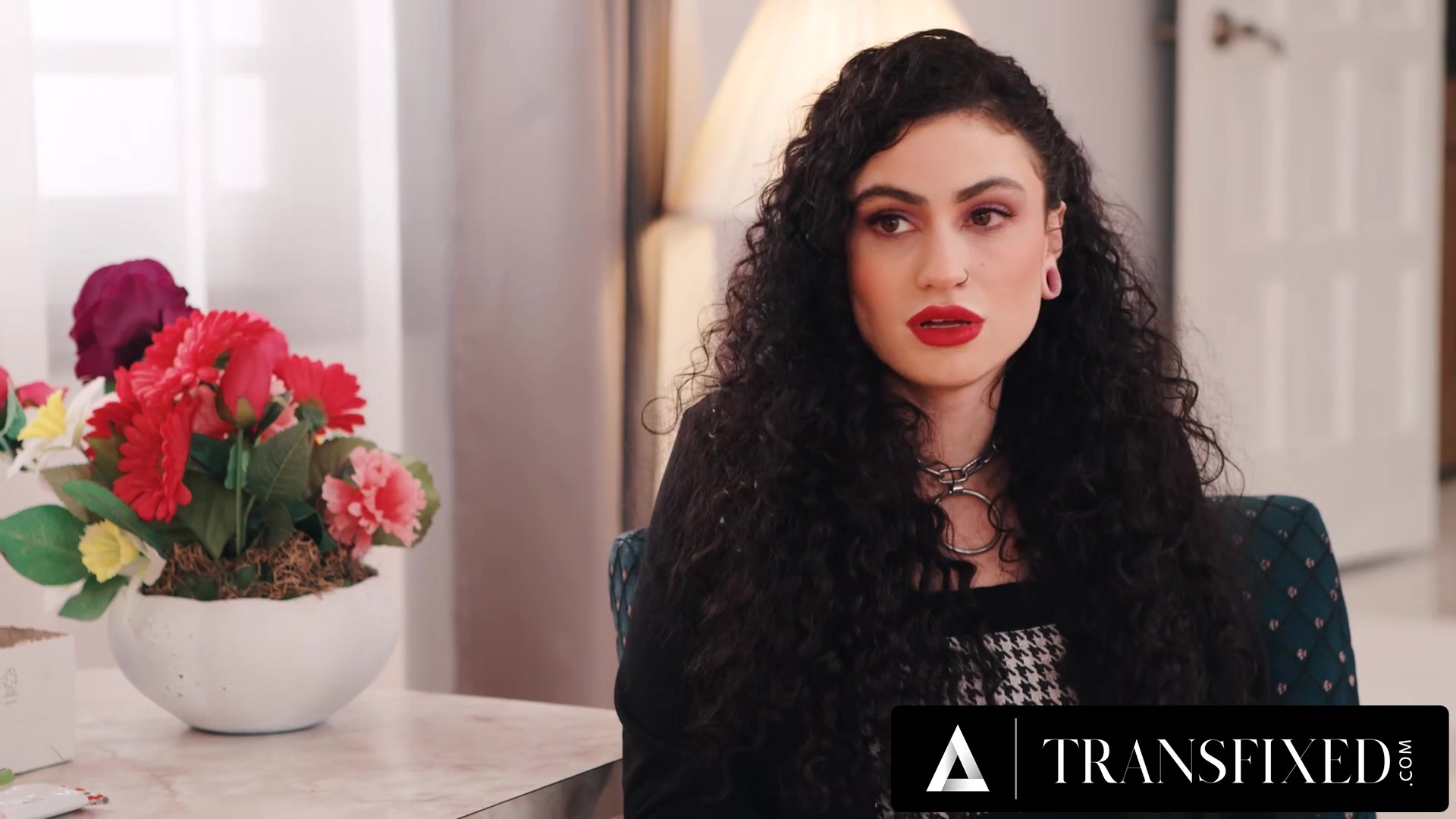 TRANSFIXED - Shiri Allwood Gives Every Inch Of Her Trans Cock To Co-Star Lydia Black!