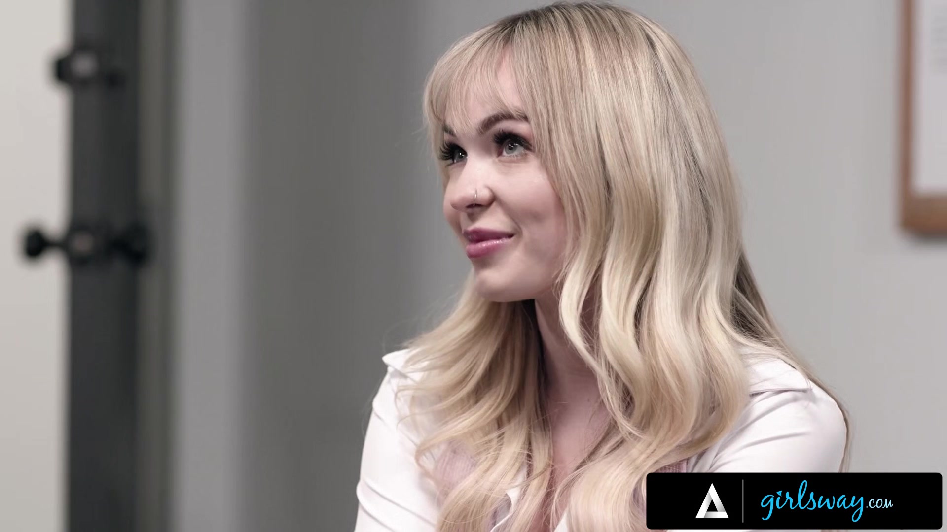 GIRLSWAY - Gorgeous April Olsen And Her Rivals Have To Fuck Their Way For A BIG Promotion