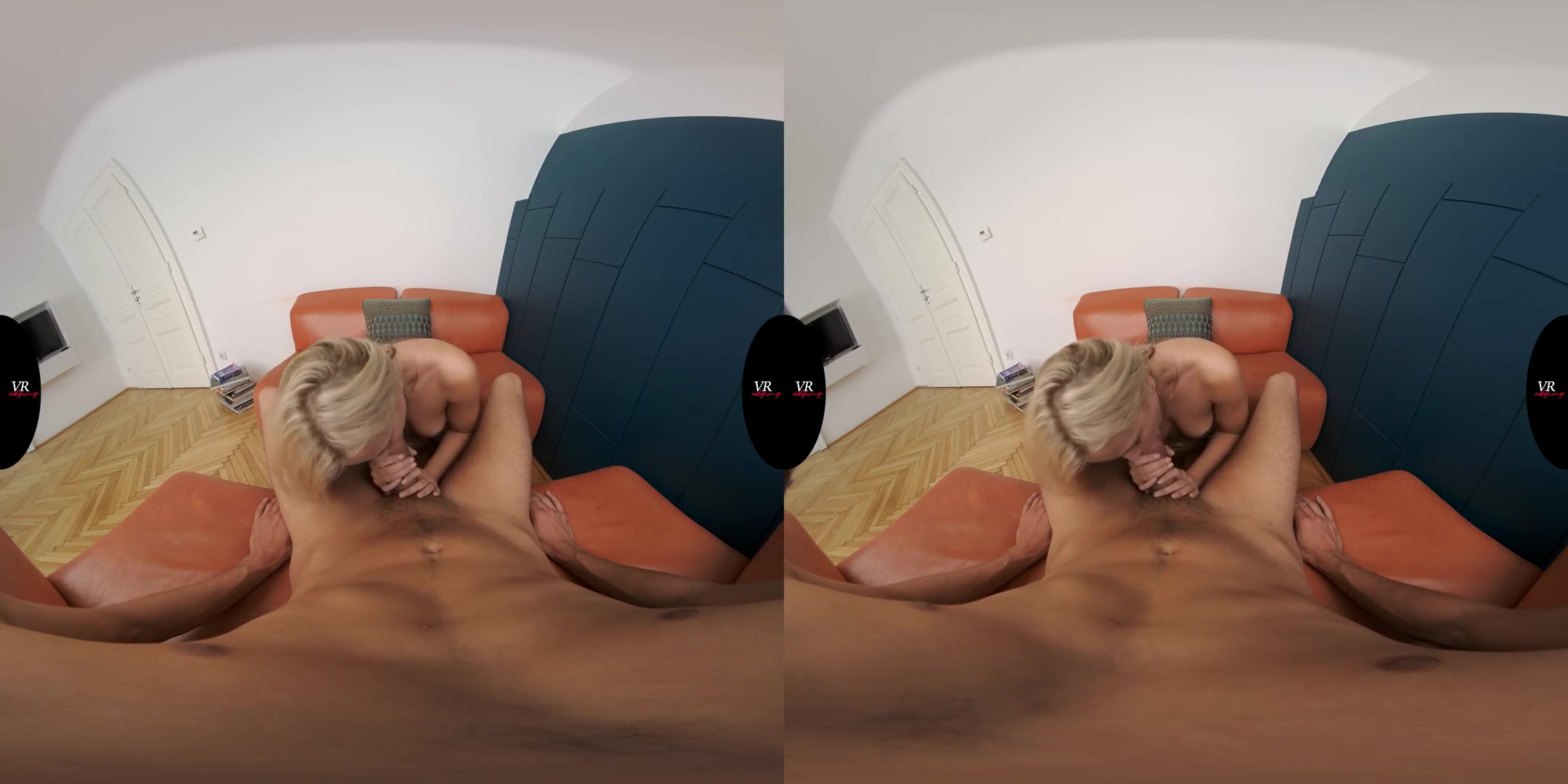 Squeezing Your Balls Will Make You Cum Hard - Blonde Pornstar Blowjob and Edging