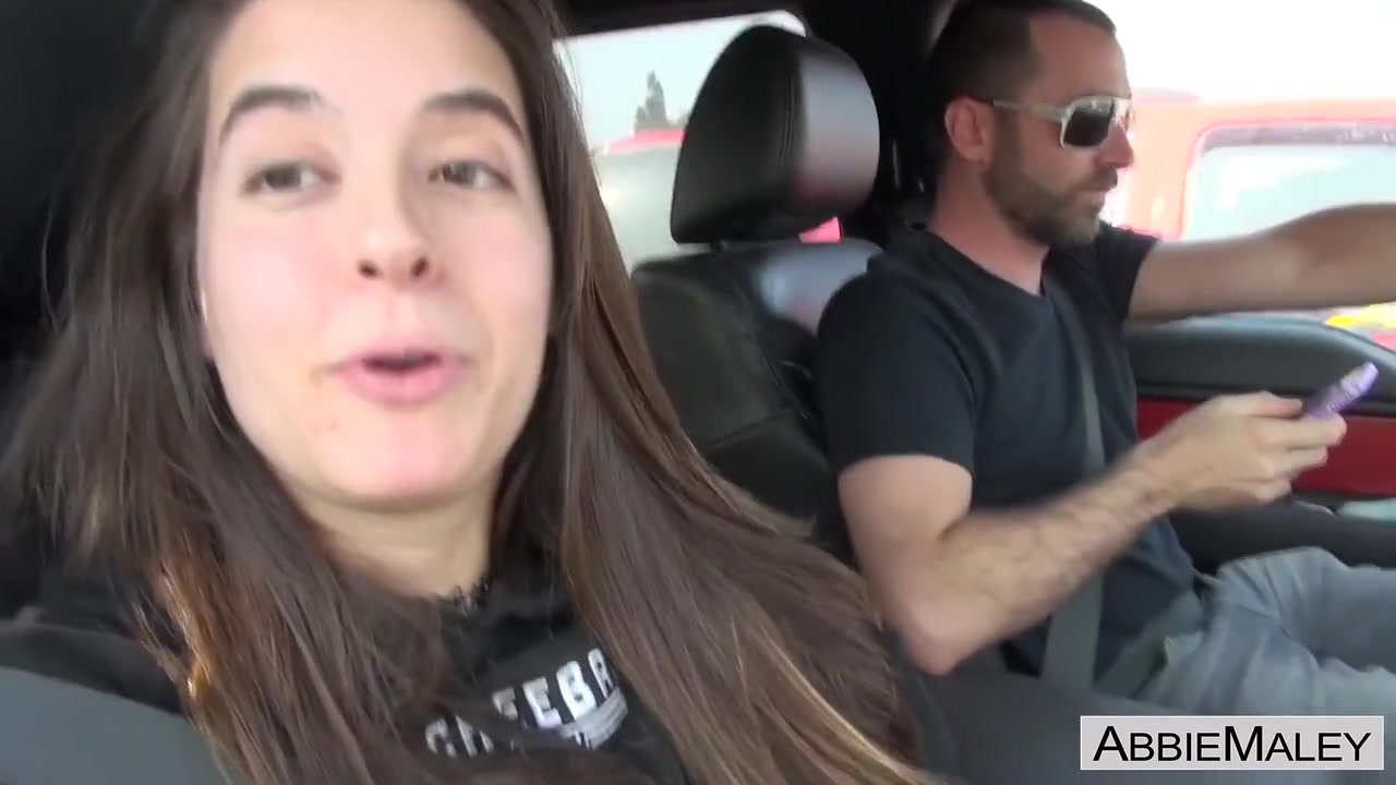 I Let James Fuck Me Against A Tree After The Car With Abbie Maley And James Deen