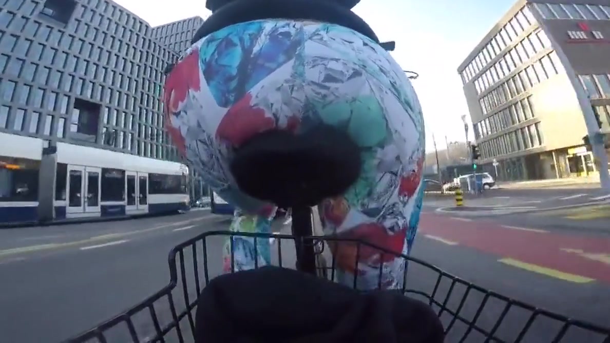 street city public cycling bubble butt yoga pants