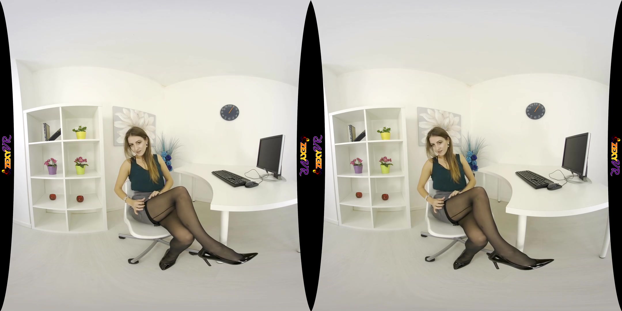 Scarlot Rose in Office Flirt - ZexyVR