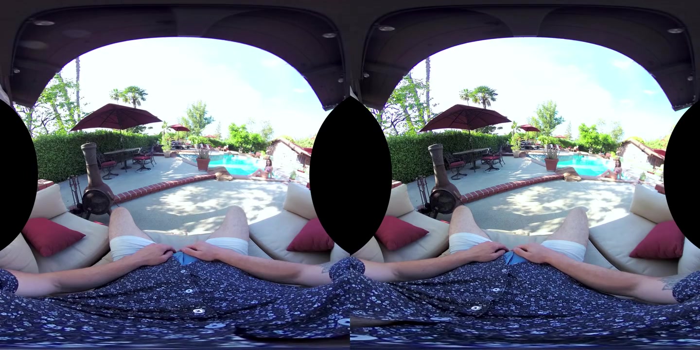 VRHUSH Christina Cinn fucked in POV outdoors