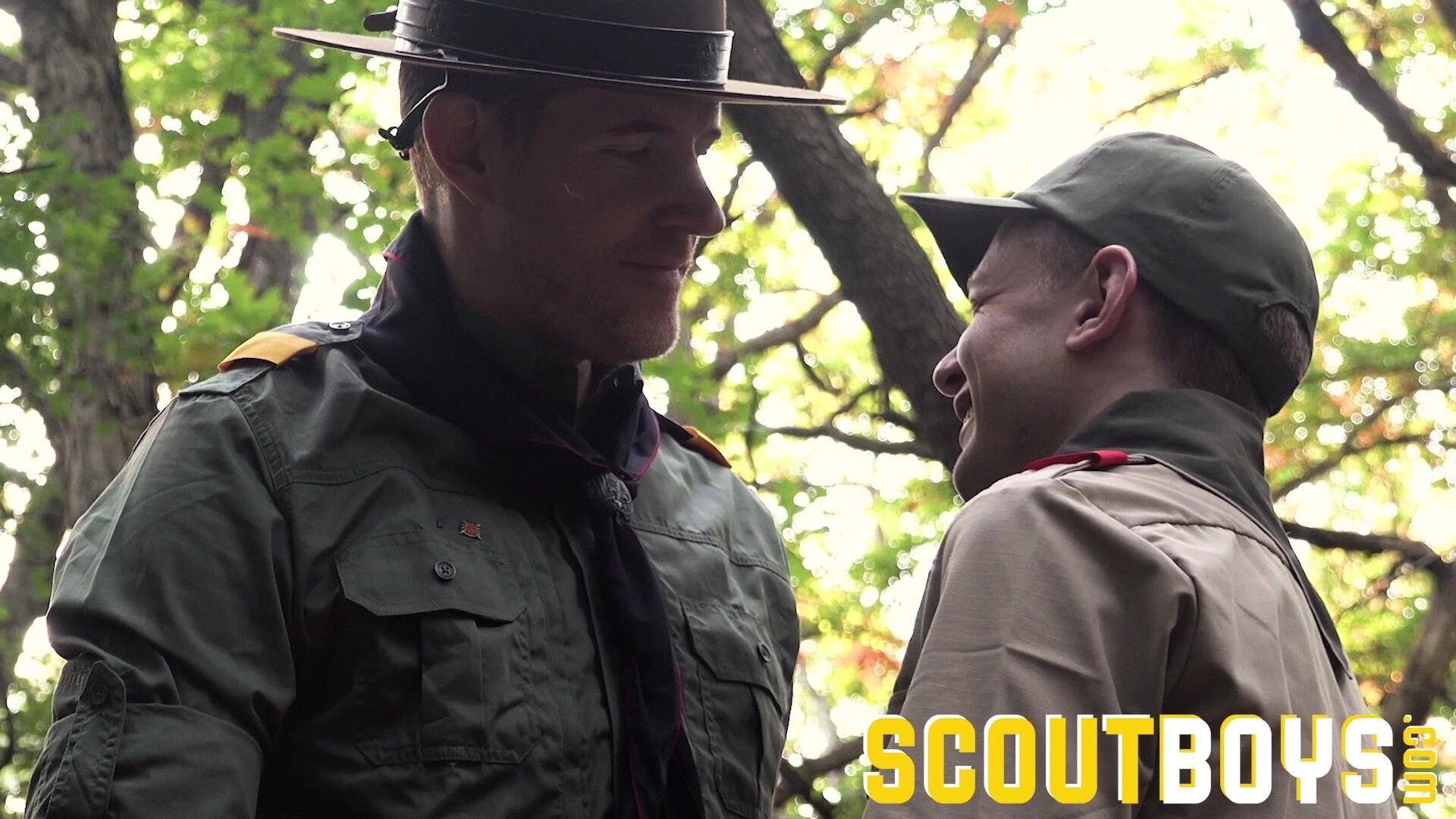 ScoutBoys Hung Scoutleader barebacks cute smooth twink Ian Levine