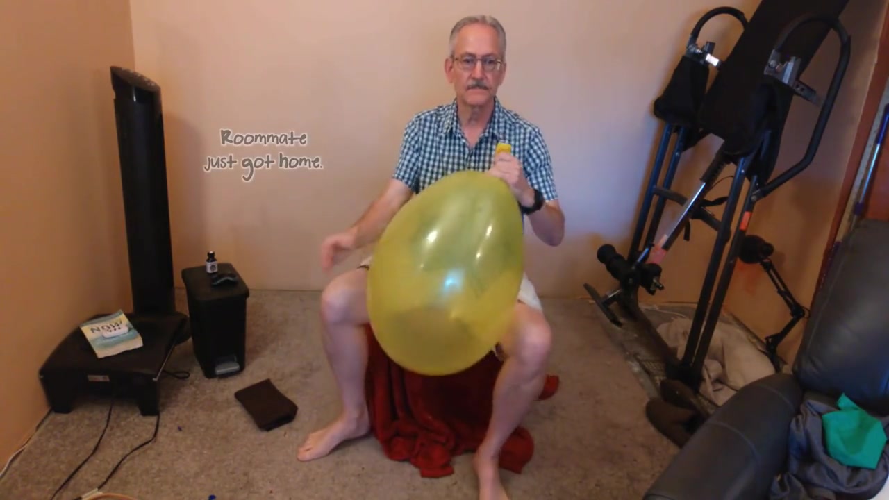 98 More Slow Q24 Balloon Inflation And Jerk Off Fun