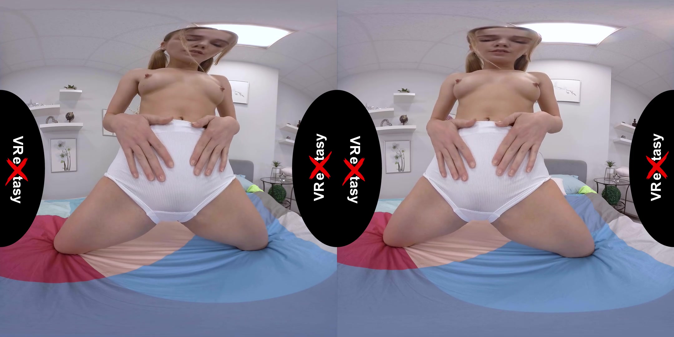 Alexis Crystal - Solo; Sexy teen 18+ Solo Masturbation in her Bedroom