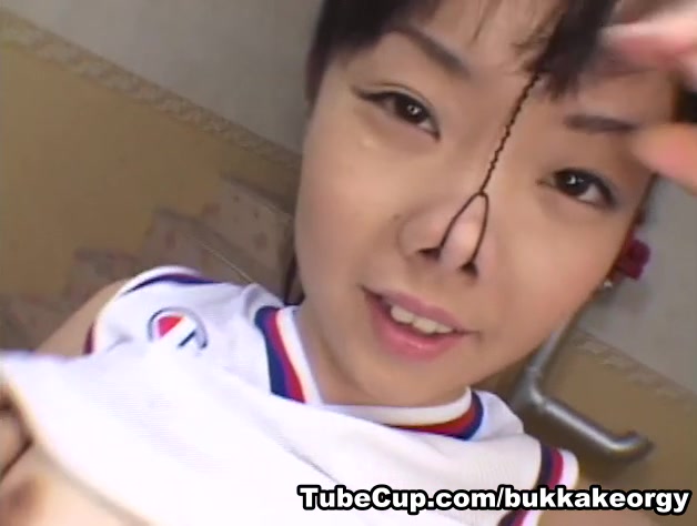 JapaneseBukkakeOrgy: Bukkake in School Uniform 4