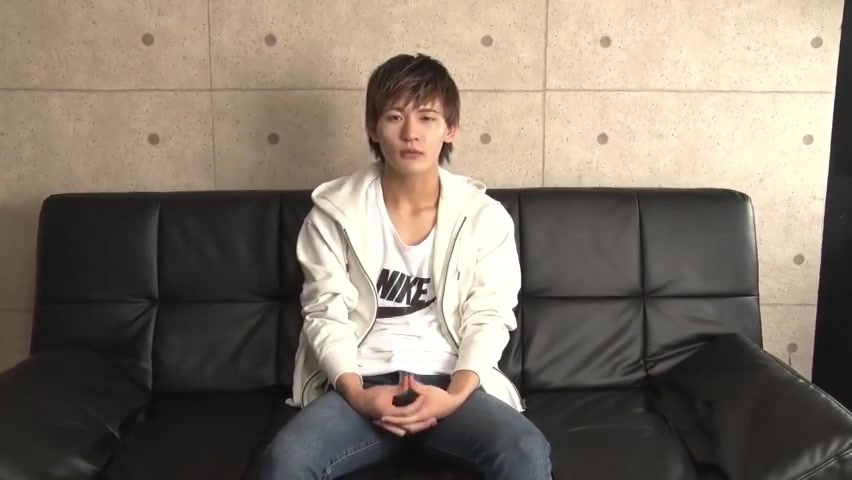 Nozomu 01. His First Video, Active Blowjob & Passive Ass Play