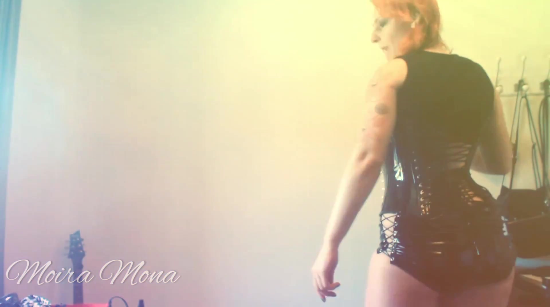 Pvc Corset Smoking