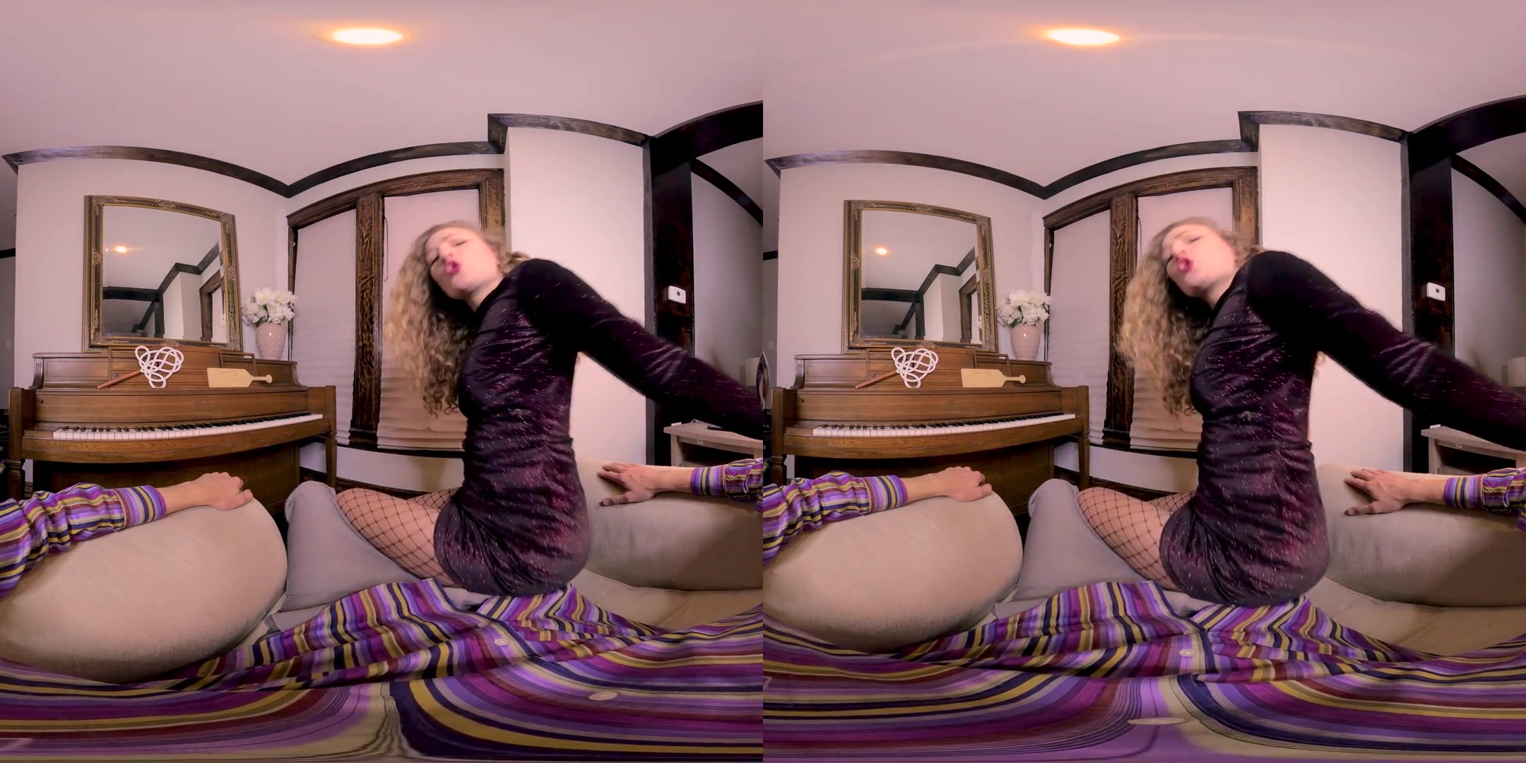 Get Tied Up and Enjoy the Holidays with Music - Blonde Mistress Takes You