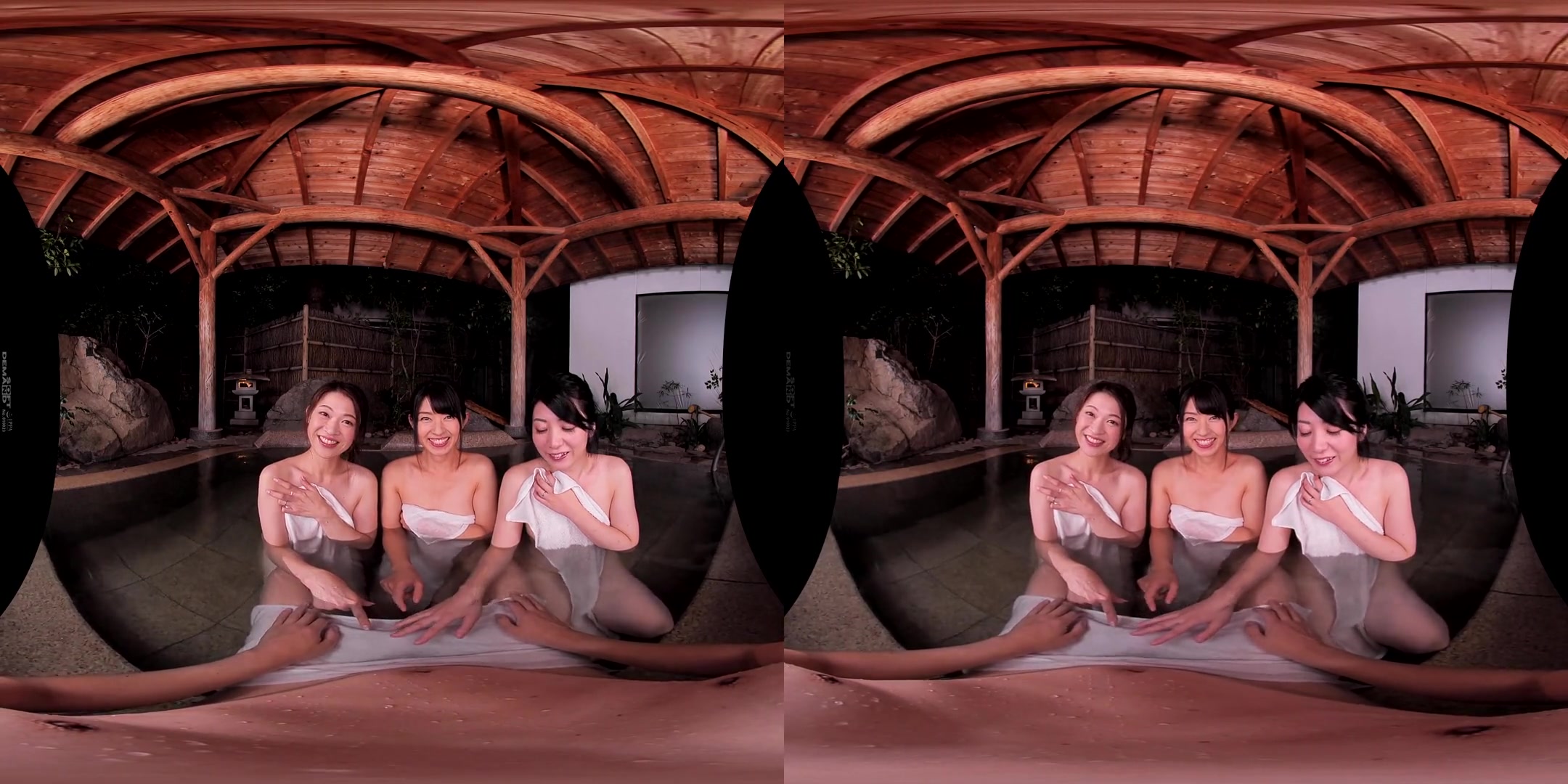 Jun Igarashi, Kyoko Kubo, Nao Yamaguchi An Orgy with Real Married Women at the Class Reunion in the Hot Springs 1 - SexLikeReal