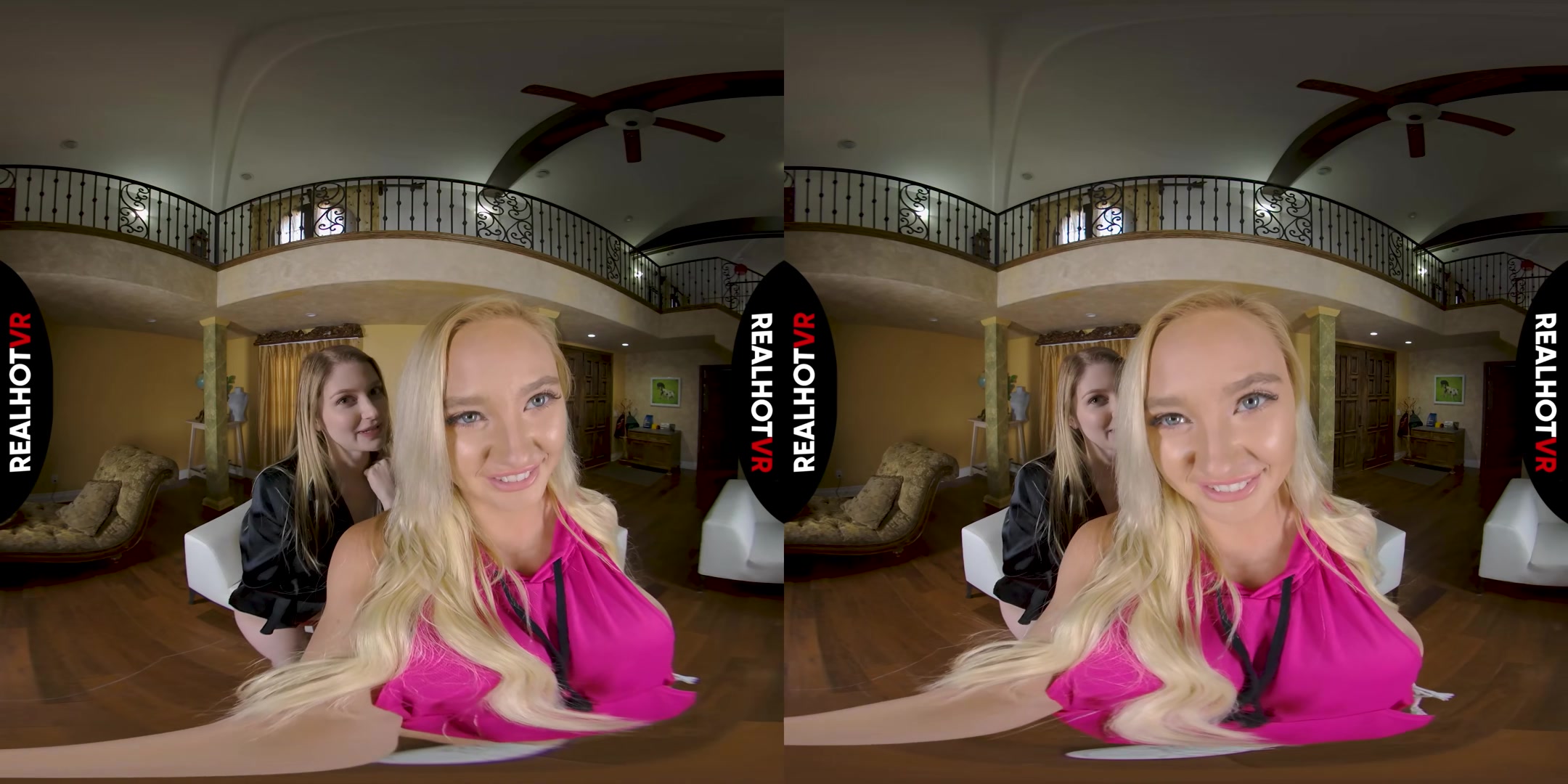 We Want You To CUM, Choose My Big Tits Or Stepsisters Wet Pussy - RealHotVR