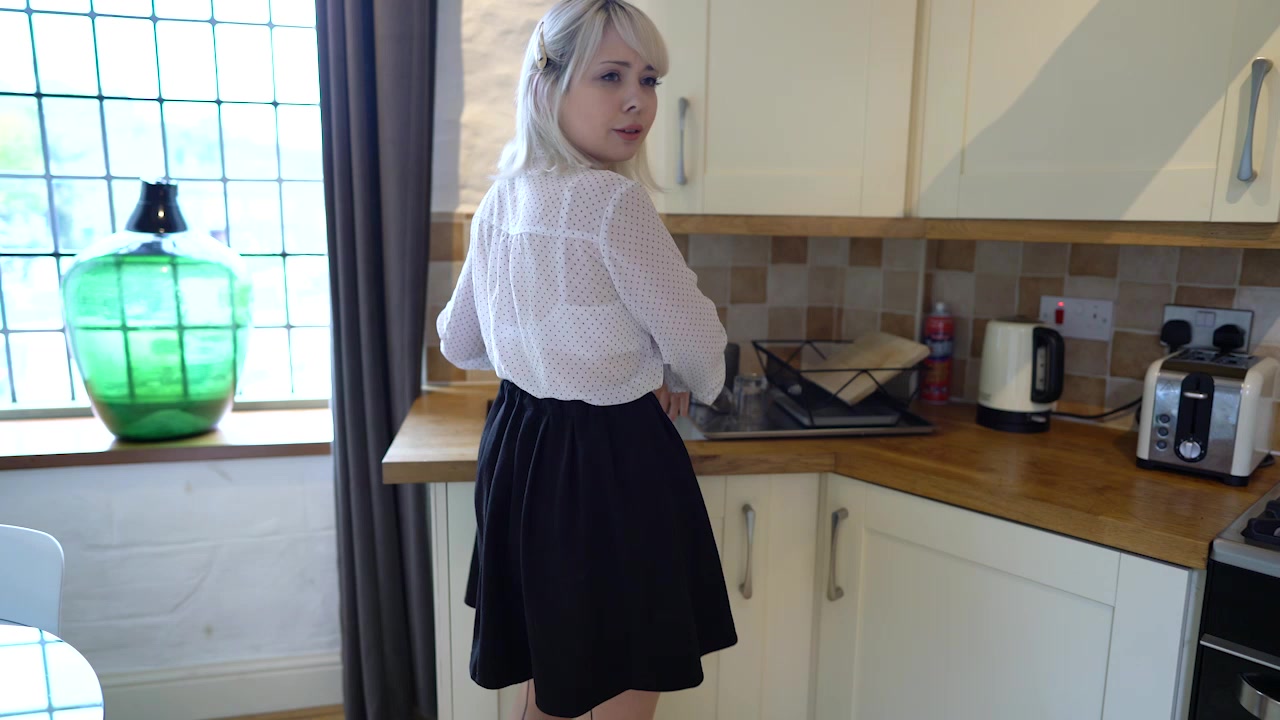 Quick Break From Cleaning - UpskirtJerk