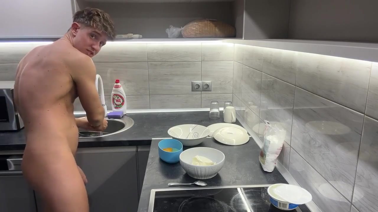 Dominica Dolce In Cream Naked Cooking
