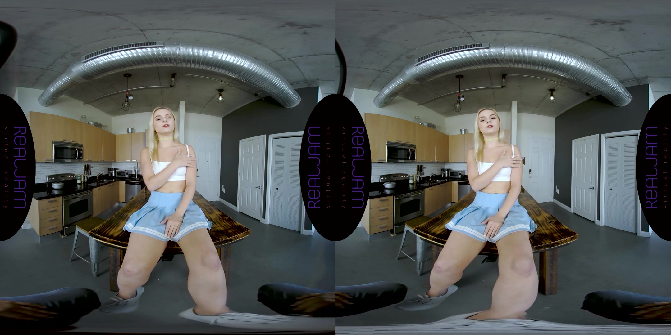 Student Aria Banks (Regular Version) - Cute Blonde teen 18+ Babe