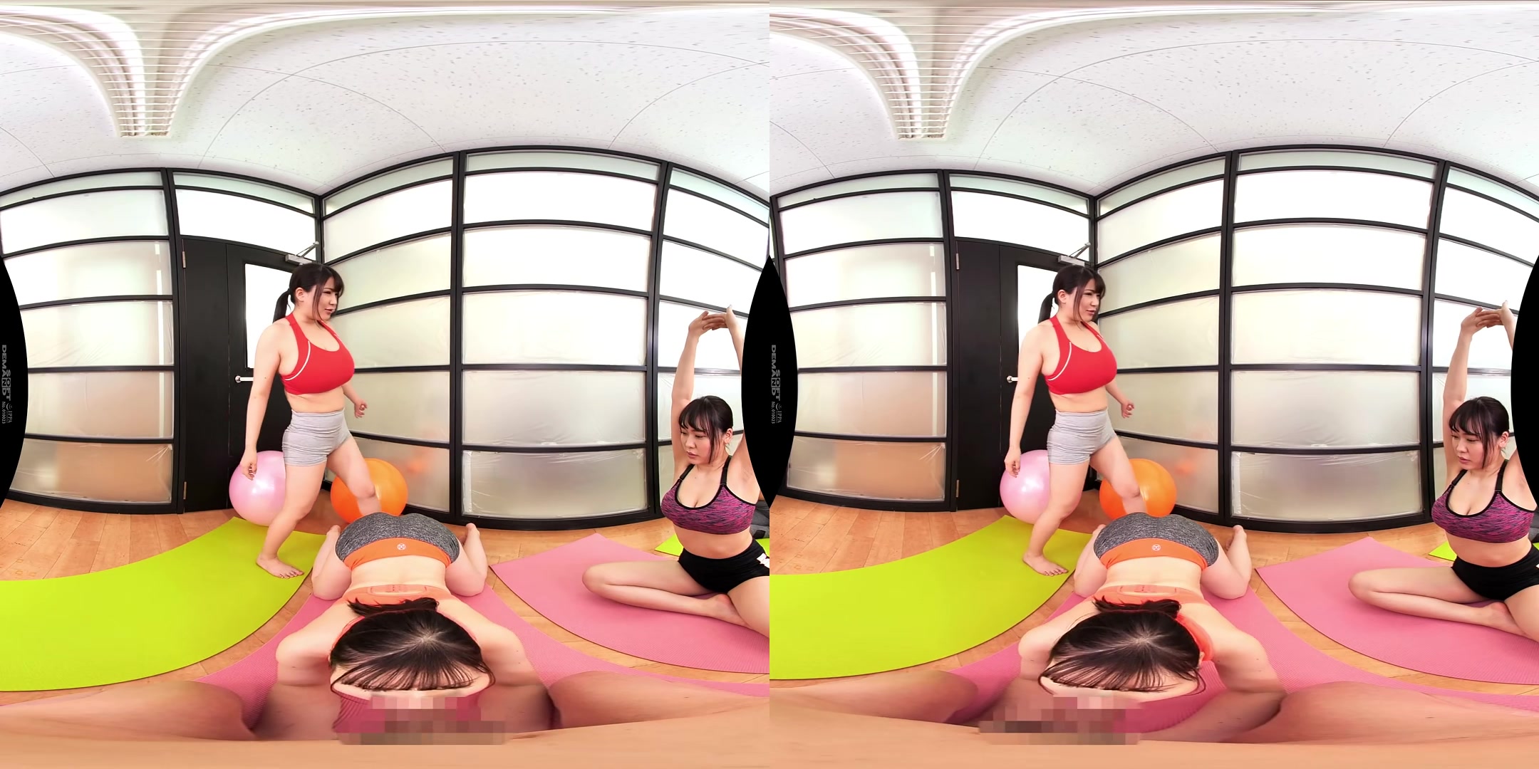Big Tits Late at Night at the Gym - SodCreate