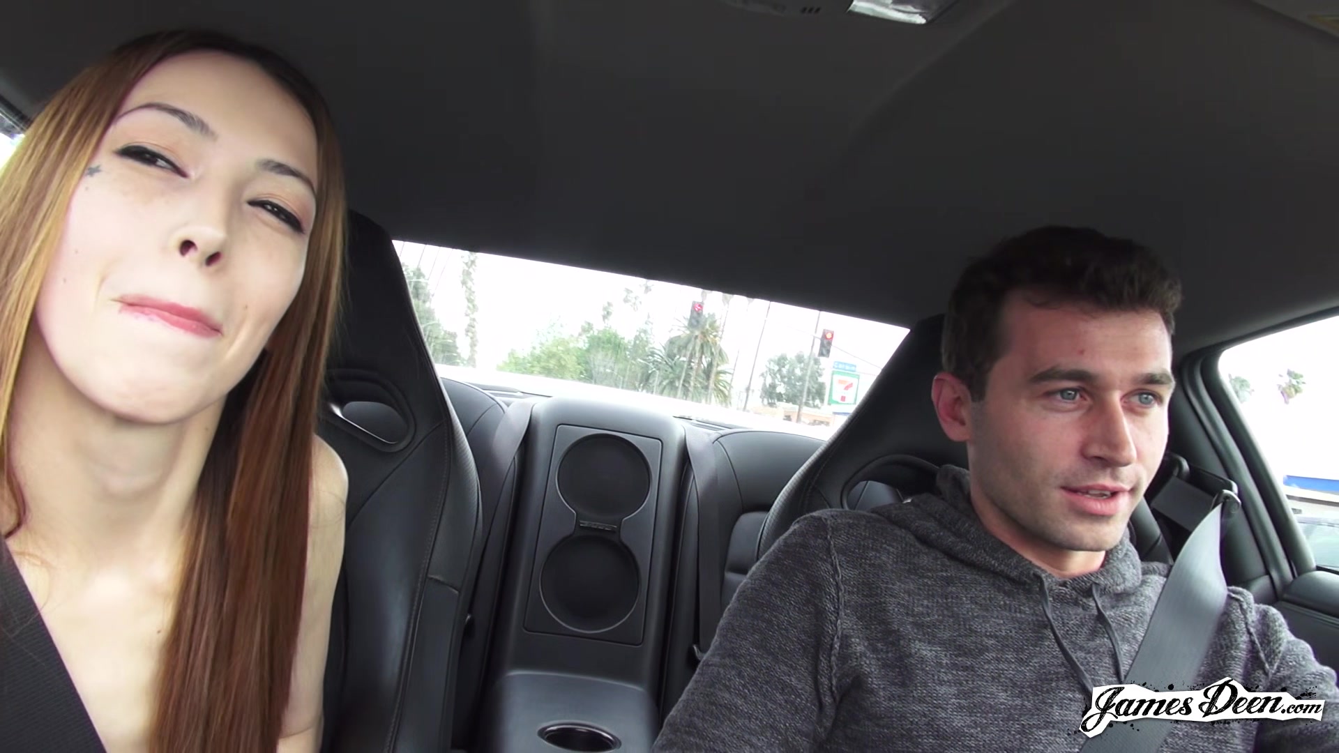 Jenna Justine's Road Head and In-House Fucking