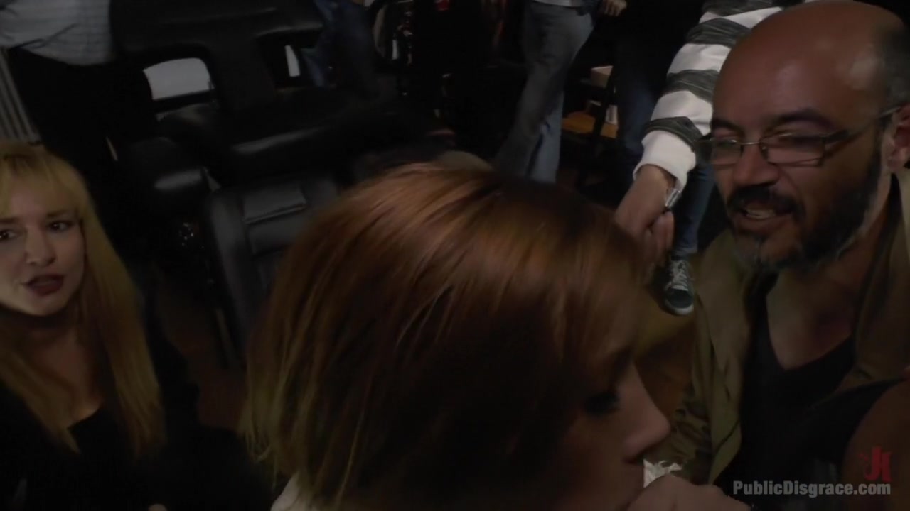 Church Whore Gets Fucked in the Ass and Covered in Trash!!!