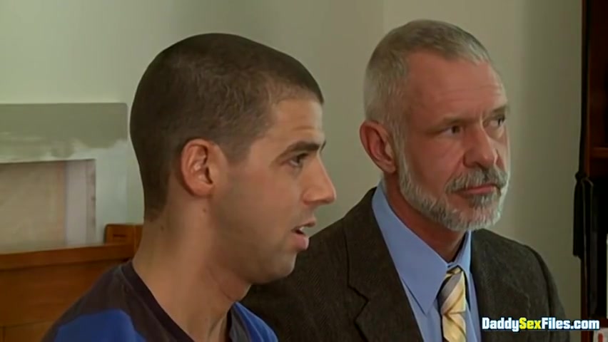 Tommy Delucas Big Hard Cock Was Drained By Two Sexy Stepdaddies