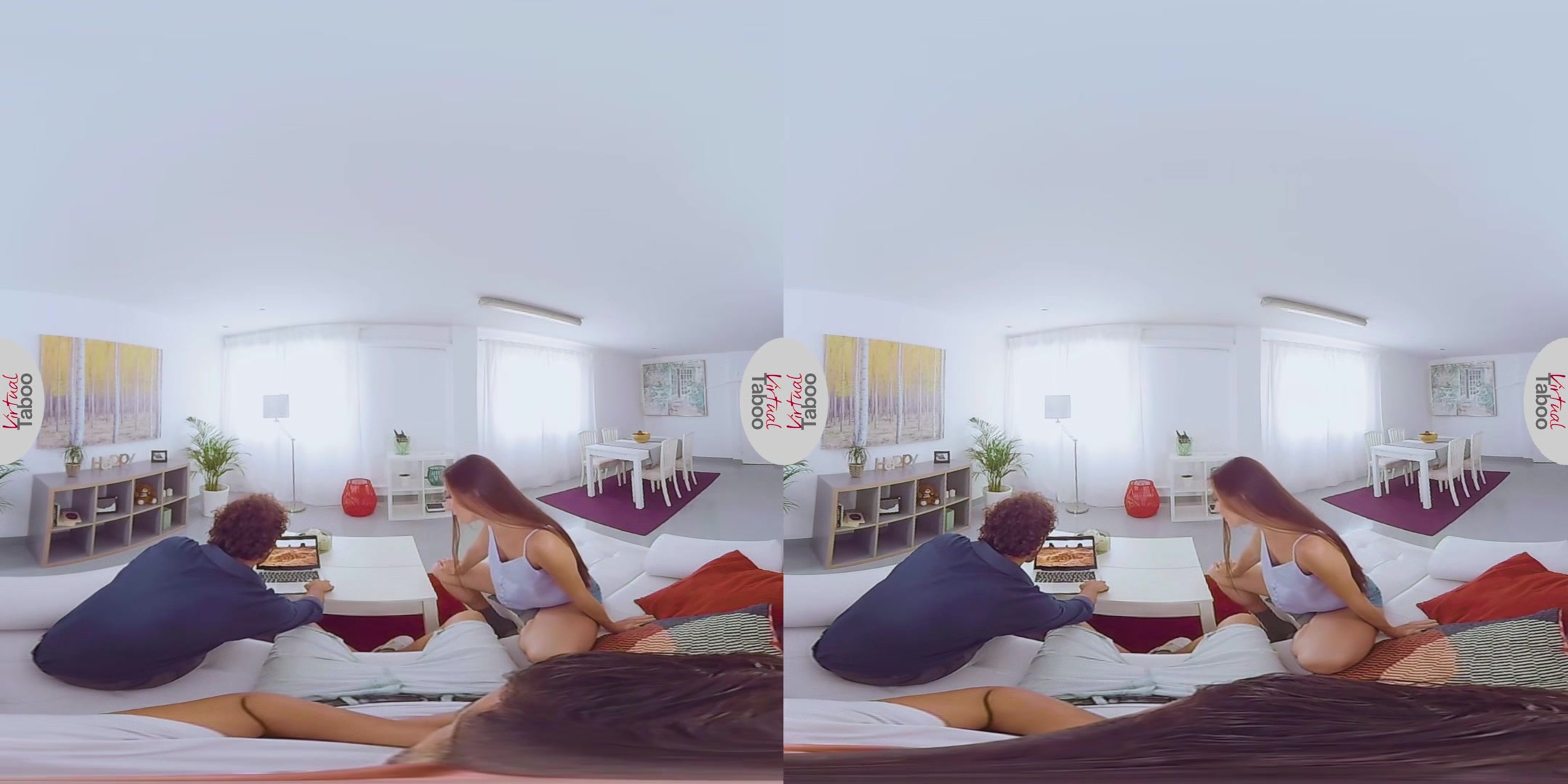 Aruna Aghora VR Porn: Risky Sex In Front Of Daddy - VirtualTaboo