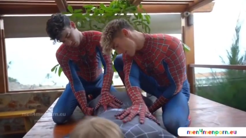 3 Bareback Super Heroes