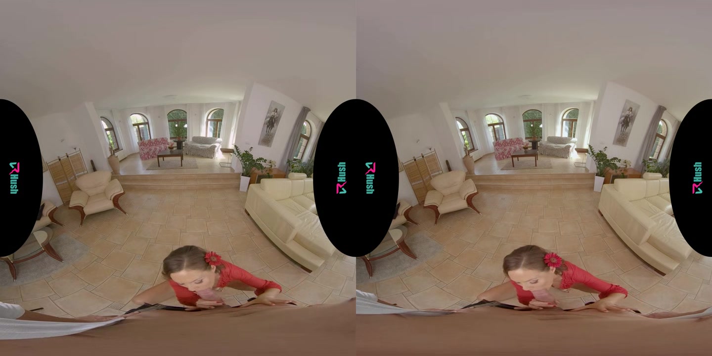 VRHUSH Smoking hot brunette Tina Kay takes your cock in VR
