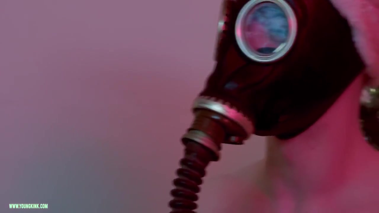 Oli Smith, Andy Vegas And Kay Foxood In Xmas Bdsm With Sub Twink And Fetishist Gas Mask And Spanking