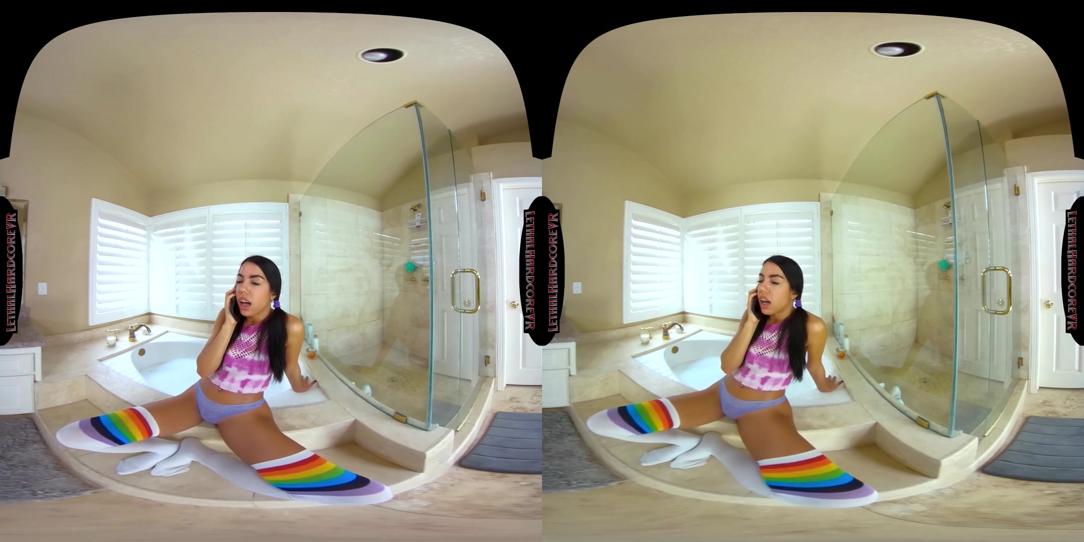 Banging My Boyfriend's Stepdaddy - teen 18+ in Pig Tails Hardcore Fuck and Facial