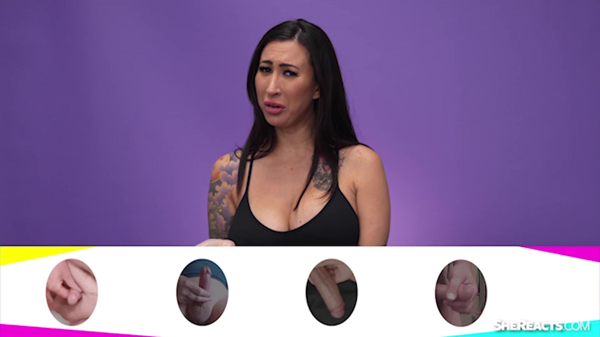 When Lily Reacts to a Series of Small Dicks