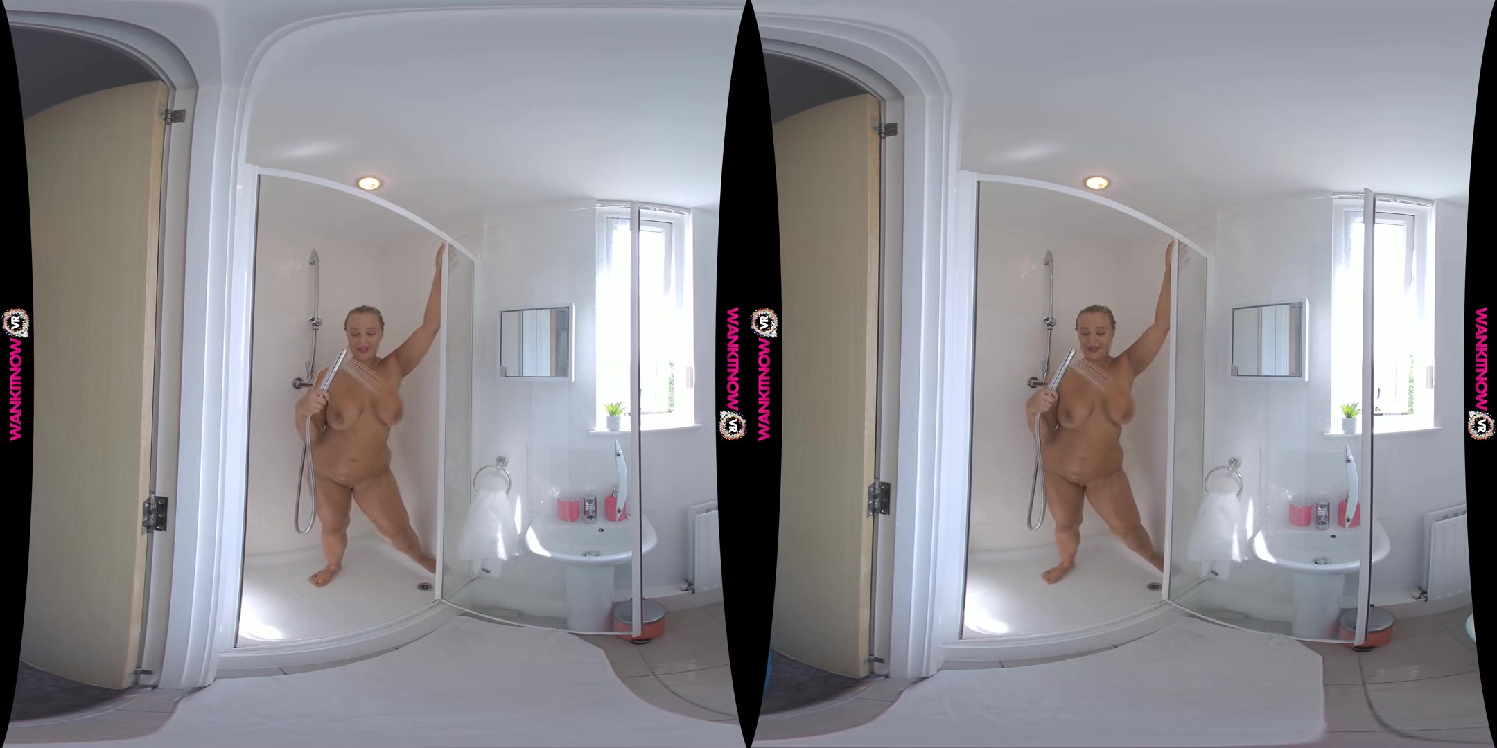 Soapy & Slippery - Busty Beth Getting out the Shower Solo