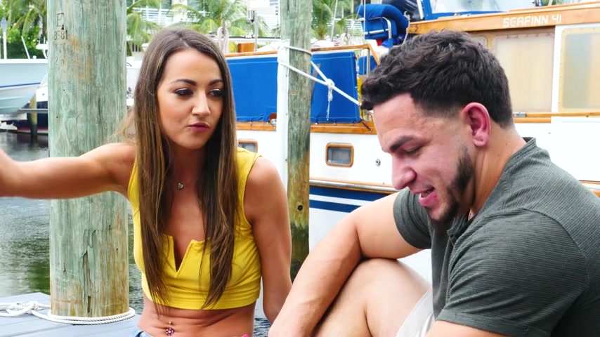 means banging till Lily Adams gets cum in her hair - mysistershotfriend