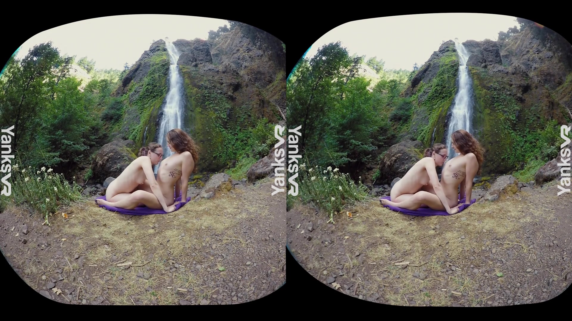 Endza Ash & Sierra Cirque in Endza & Sierra Lesbian Camping & Cumming - YanksVR