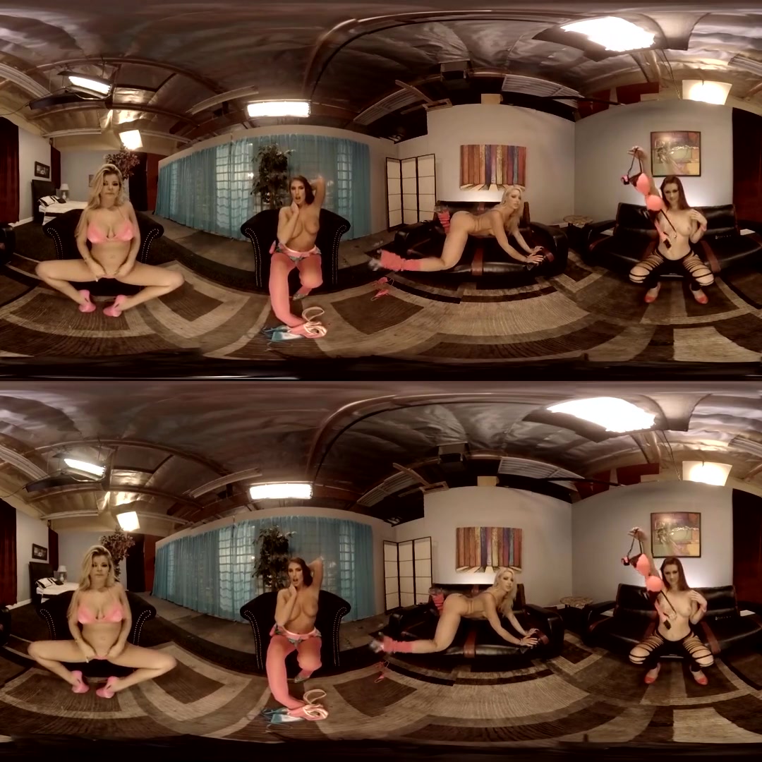 Anikka Albrite & August Ames & Adriana Sephora & Karlie Montana in Four Babes Race to Get Off - HoloGirlsVR