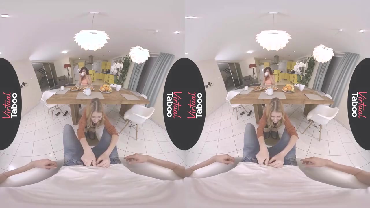 Slutty Blonde Fucks Stepbrother Behind Friends Back